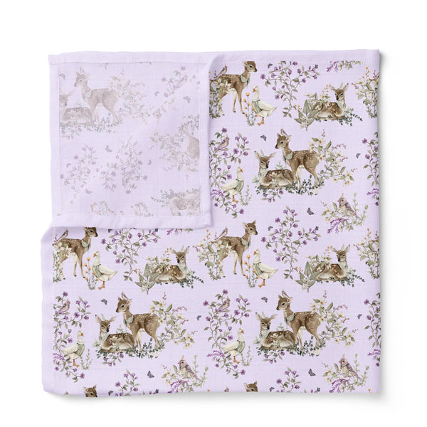 Enchanted Gardens - Organic Muslin Swaddle- Confetti Kidz