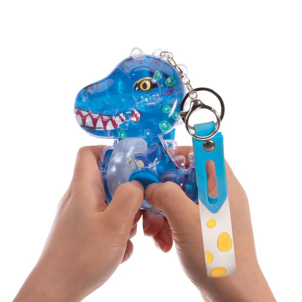 Water Filled Games Keychain - T Rex - IS GIFT