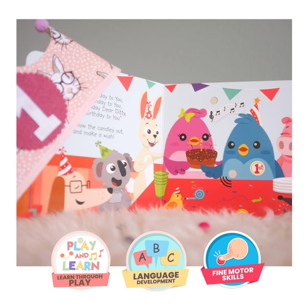 Musical Book - Happy Birthday - Ditty Bird
