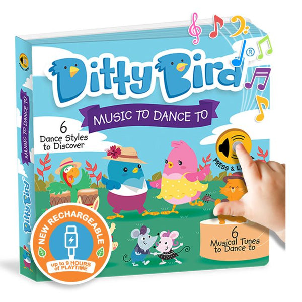 Musical Book - Music to Dance to - Ditty Bird