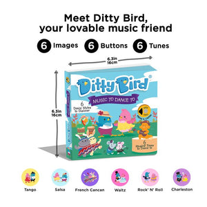 Musical Book - Music to Dance to - Ditty Bird