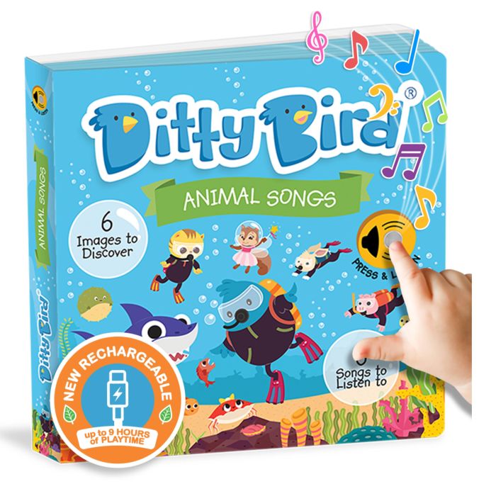 Musical Book - Animal Songs - Ditty Bird