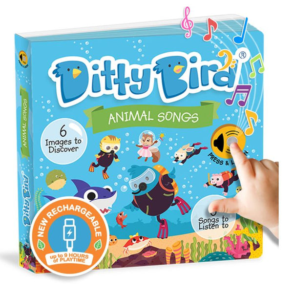 Musical Book - Animal Songs - Ditty Bird