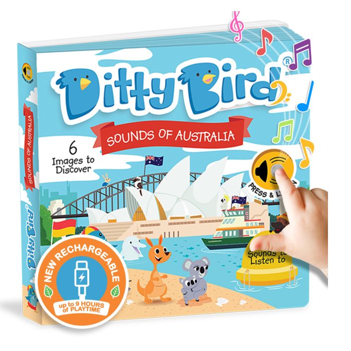 Musical Book - Sounds of Australia - Ditty Bird