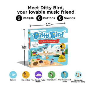 Musical Book - Sounds of Australia - Ditty Bird