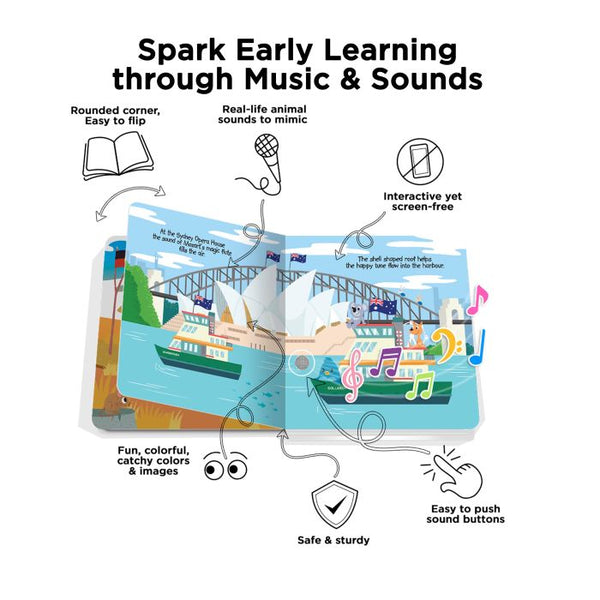 Musical Book - Sounds of Australia - Ditty Bird