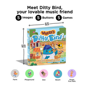 Musical Book - Where’s Ditty Bird? Ditty Bird