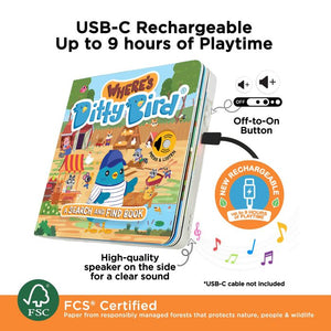 Musical Book - Where’s Ditty Bird? Ditty Bird