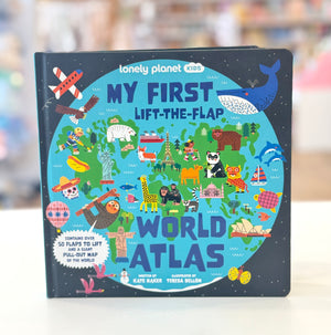 My First Lift-The-Flap World Atlas - Board Book