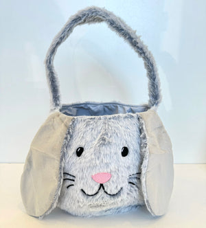 Plush Easter Bunny Basket - Grey - Peppa Penny DISCOUNTED