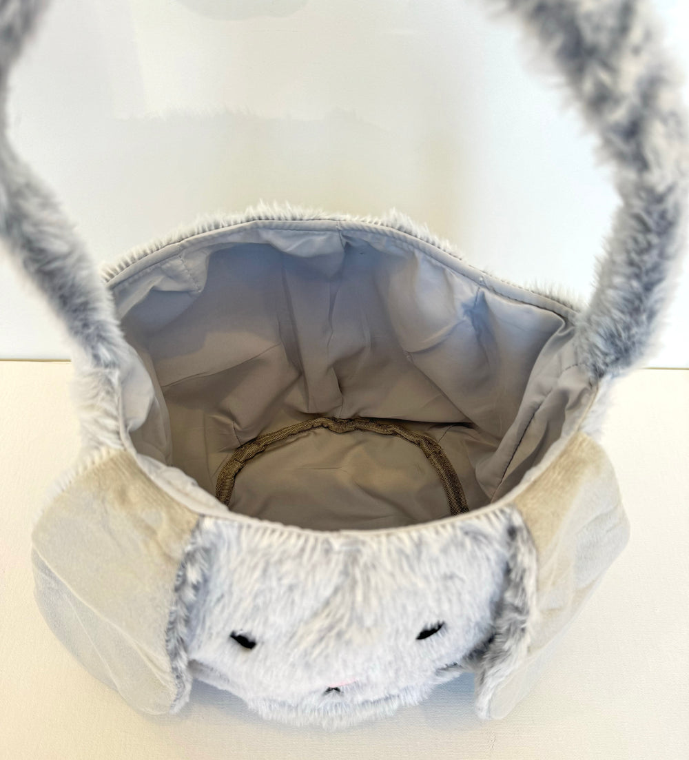 Plush Easter Bunny Basket - Grey - Peppa Penny DISCOUNTED