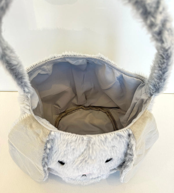 Plush Easter Bunny Basket - Grey - Peppa Penny DISCOUNTED