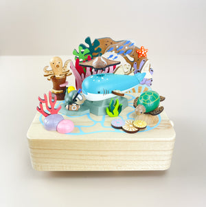 Keepsake Carousel - Whale shark & Sea Friends - Wooderful Life