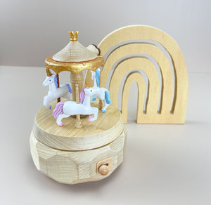 Keepsake Carousel - Unicorn - Wooderful Life