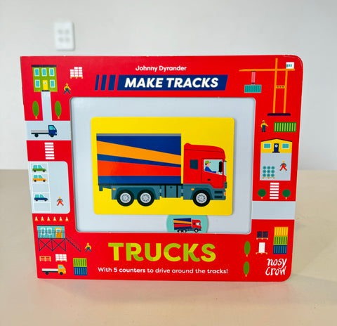 Make Tracks: Trucks - Board Book