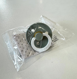 Bibs Dummies -1 Pack - Size One - Night Glow Sage- BIBS Denmark