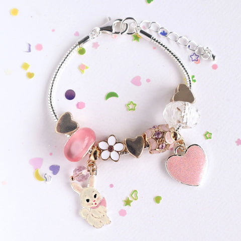 Floral Dreams Bunny Charm Bracelet - Lauren Hinkley