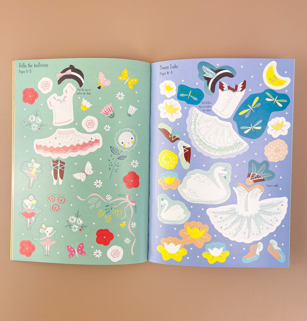Little Sticker Dolly Dressing Ballerina - Sticker Book