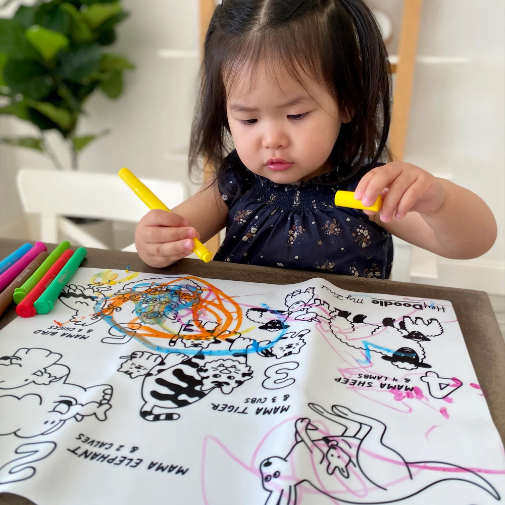 My First Counting Colouring & Doodle Mat - Hey Doodle