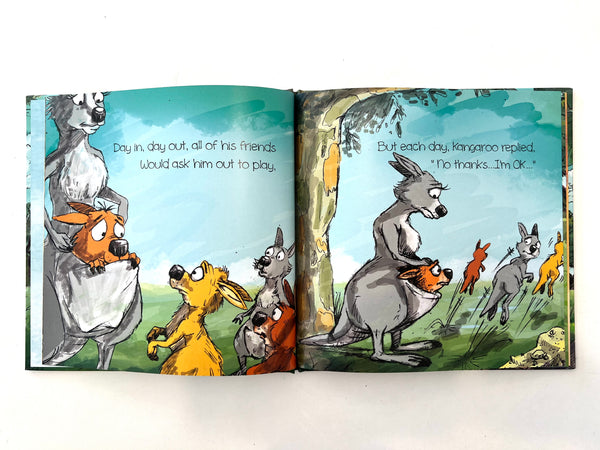 The Kangaroo That Couldn't Jump - Kids Book