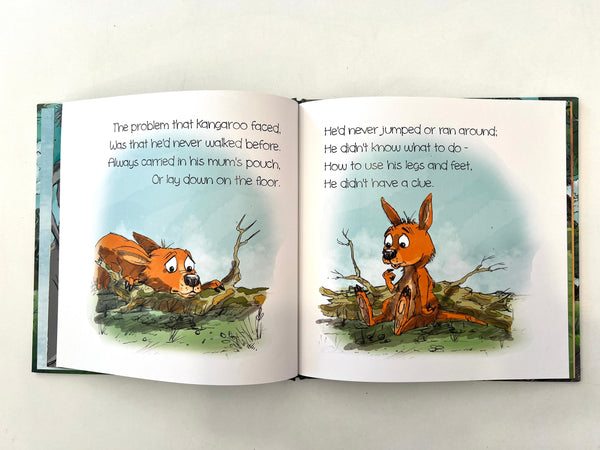 The Kangaroo That Couldn't Jump - Kids Book