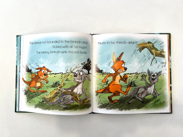 The Kangaroo That Couldn't Jump - Kids Book