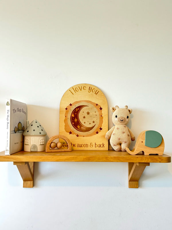 I love you to the moon & back - Decor Sign - Luma Light DISCOUNTED