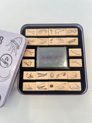 Stamper Travel Tin - Dino Maker - The Purple Cow