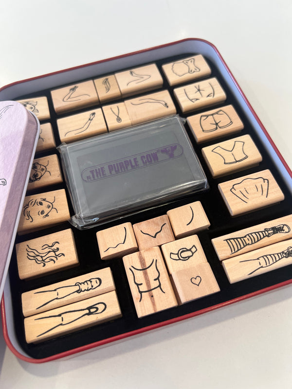 Stamper Travel Tin - Fashion - The Purple Cow