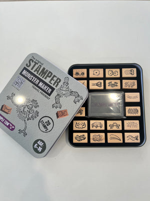 Stamper Travel Tin - Monster Maker - The Purple Cow