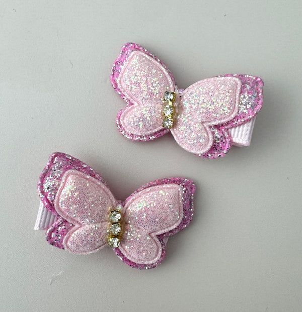 Butterfly Hair Clip Set - Peppa Penny
