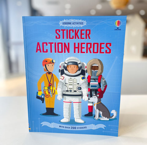Sticker Dressing Action Heroes - Sticker Book