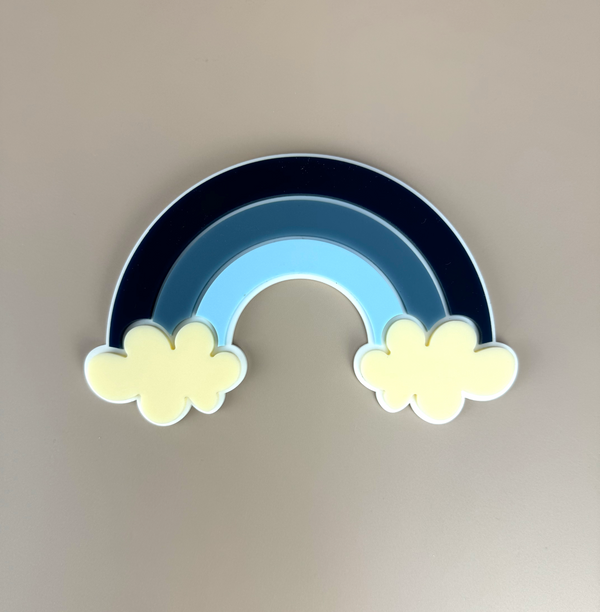 Acrylic Decor Shapes - Blue Rainbow - Luma Light DISCOUNTED
