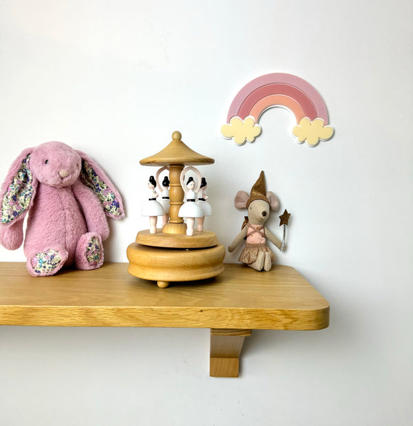 Acrylic Decor Shapes - Pink Rainbow - Luma Light