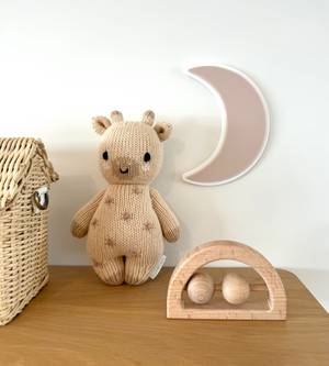 Acrylic Decor Shapes - Neutral Half Moon - Luma Light