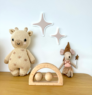 Acrylic Decor Shapes - Neutral Stars - Luma Light