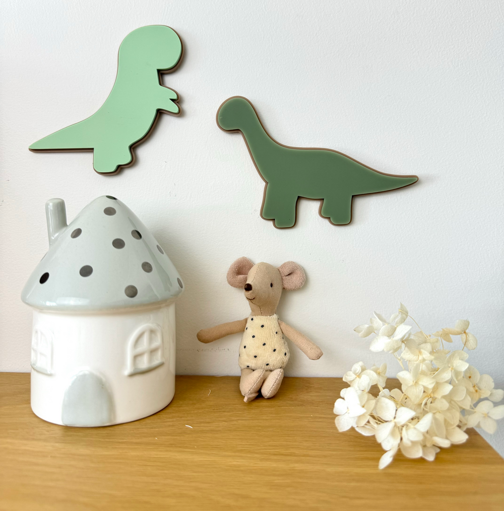 Acrylic Decor Shapes - Dino Duo - Luma Light