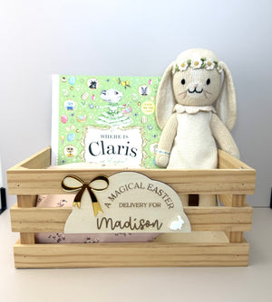 Custom Easter Crate Plaque- Magical - Luma Light