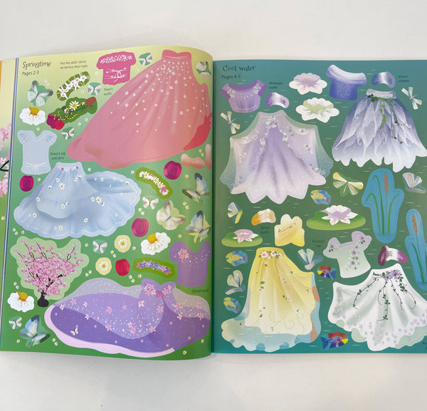 sticker dolly dressing fairy princesses Sticker Dolly Dressing Fairy Princesses