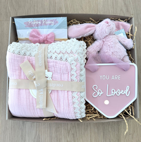 Pretty Pinks - Baby Gift Hamper