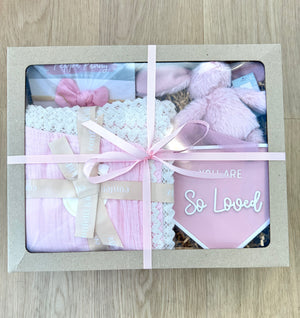 Pretty Pinks - Baby Gift Hamper