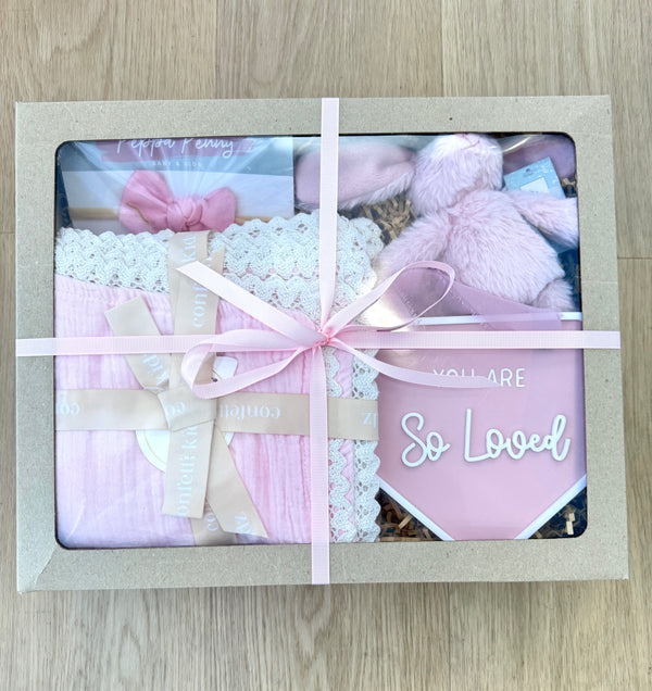Pretty Pinks - Baby Gift Hamper