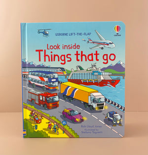 Look Inside Things That Go - A lift the flap book