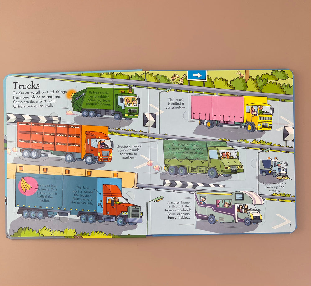Look Inside Things That Go - A lift the flap book