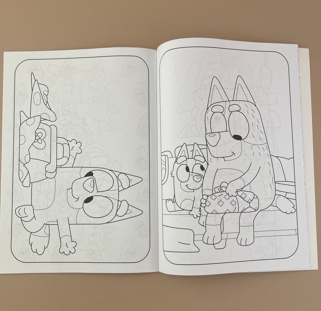 Bluey Merry Christmas - Colouring Book – Peppa Penny