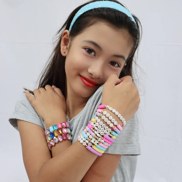 Romantics Friendship Bracelets - Pink Poppy DISCOUNTED