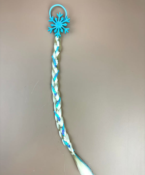 Frozen Hair Tie with Hair Extension - Peppa Penny