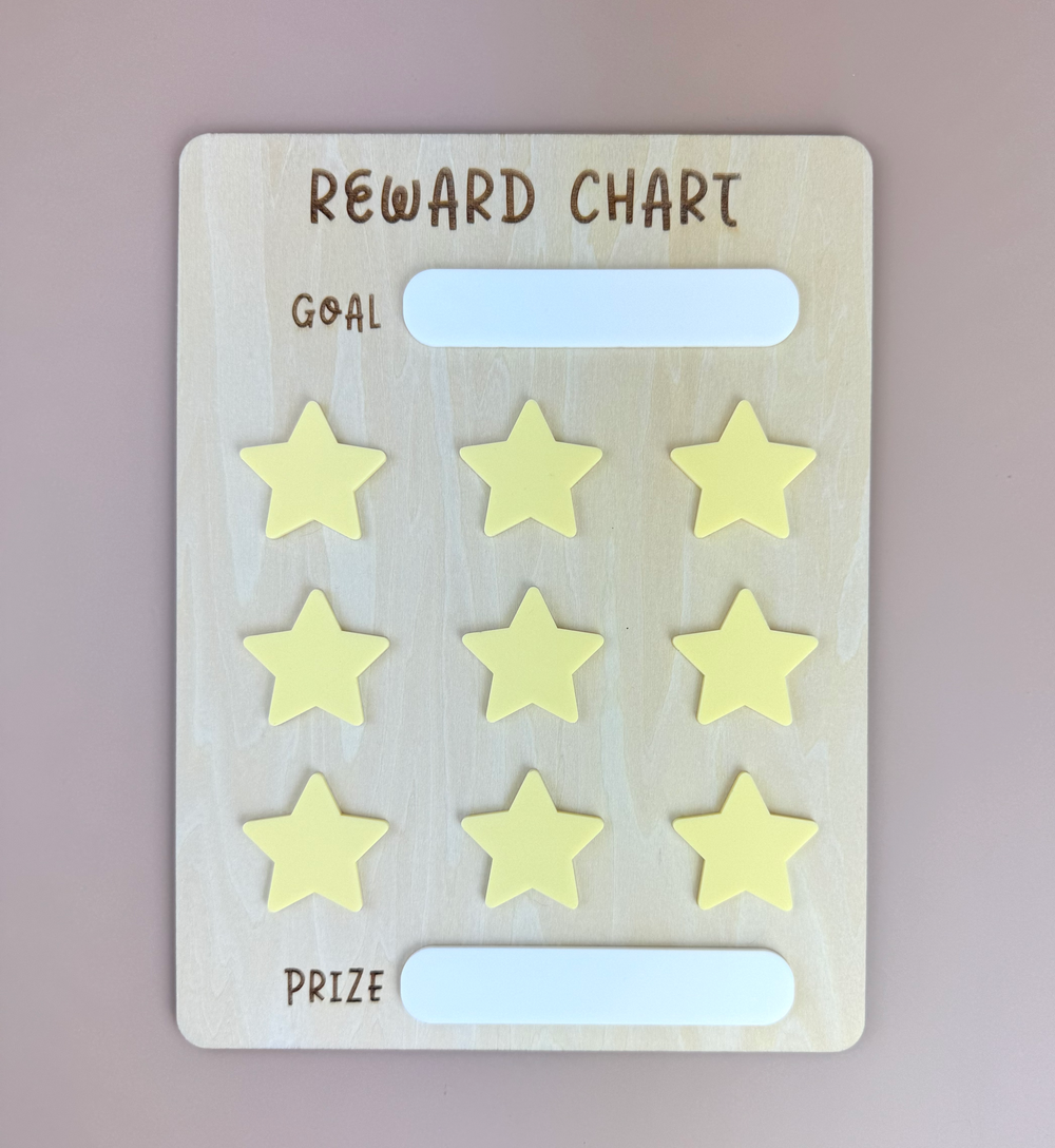 Reward Chart - Reusable Star Chart - Luma Light