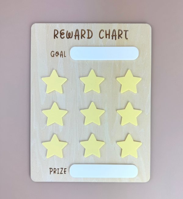 Reward Chart - Reusable Star Chart - Luma Light