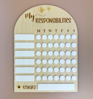 My Responsibilities - Reusable Chore Chart - Luma Light